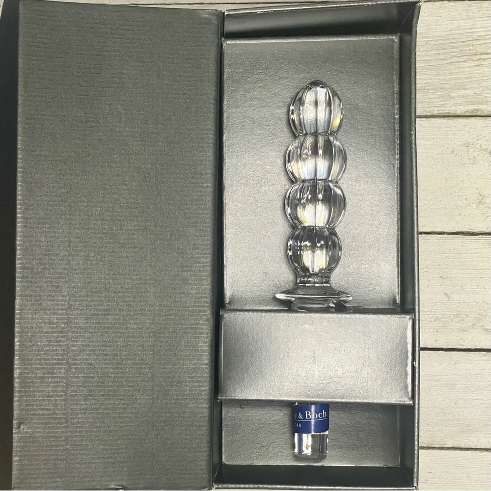 Villeroy & Boch Clear Crystal Bottle Stopper Decanter Top
